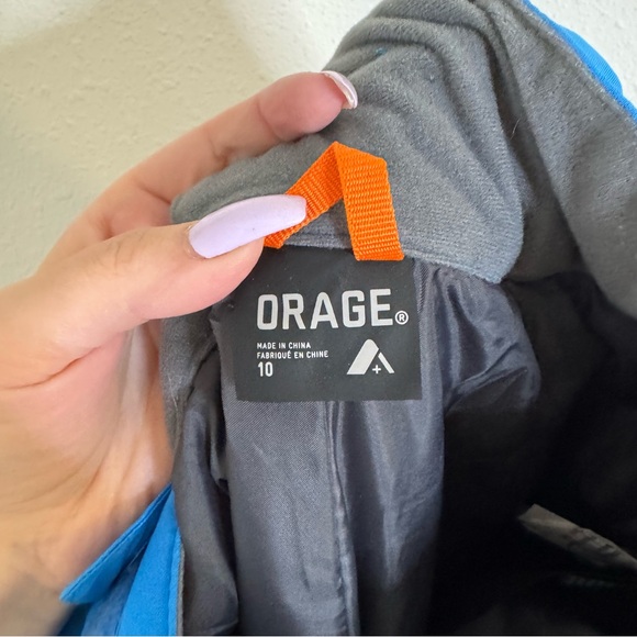 Orage Stoneham Boys' Blue ski snow pants - Picture 5 of 6